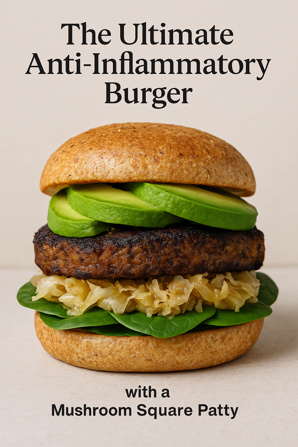 The Ultimate Anti-Inflammatory Burger” — A Patty That Loves Your Gut