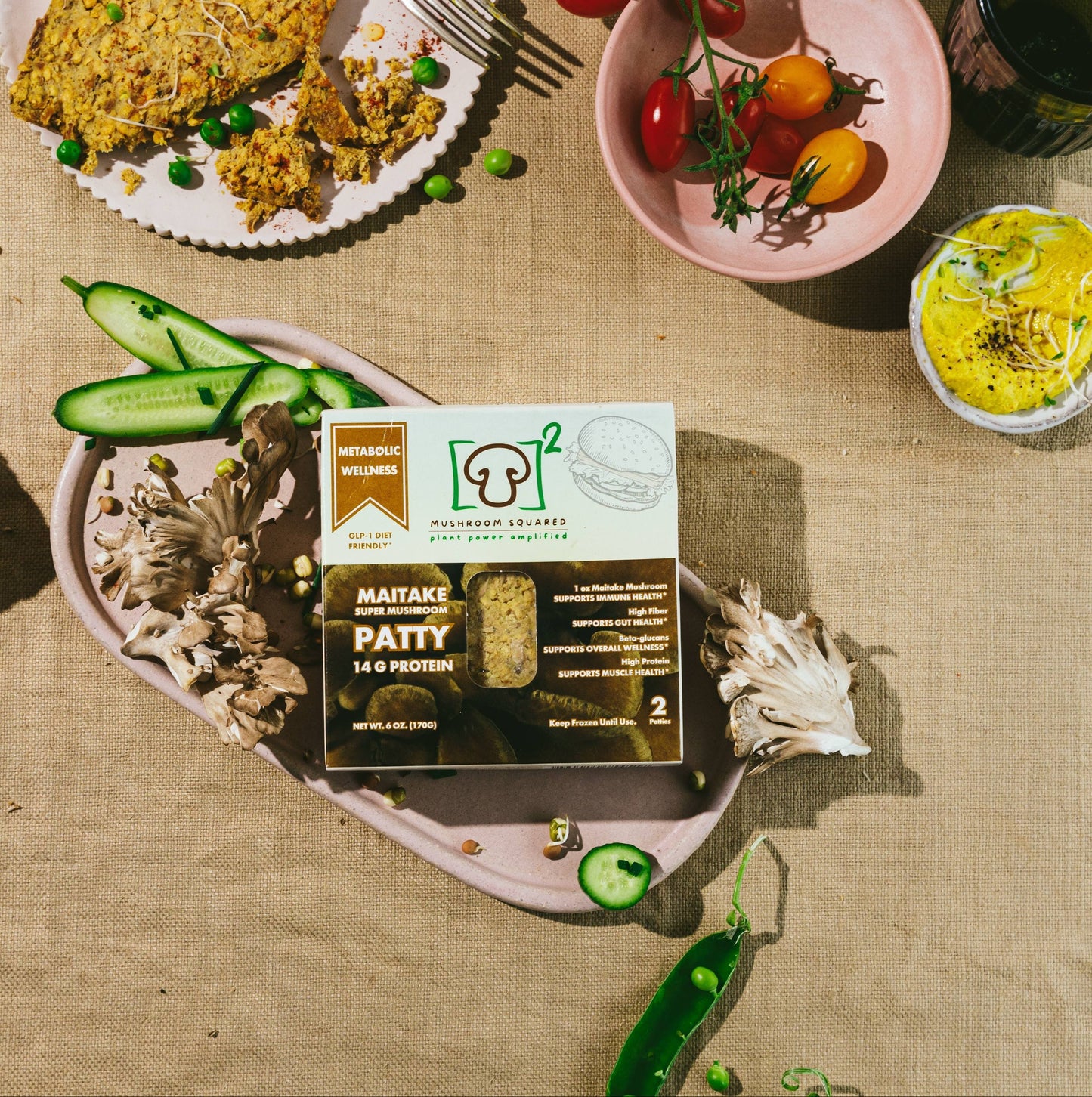 Mushroom Squared Metabolic Wellness (12 patties) Mushroom Squared Metabolic Wellness (12 patties)